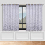 Leaves Room Darkening Grommet Blackout Curtain Panels, Set of 2 - Blackout Curtains by Superior