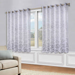 Leaves Room Darkening Grommet Blackout Curtain Panels, Set of 2 - Blackout Curtains by Superior