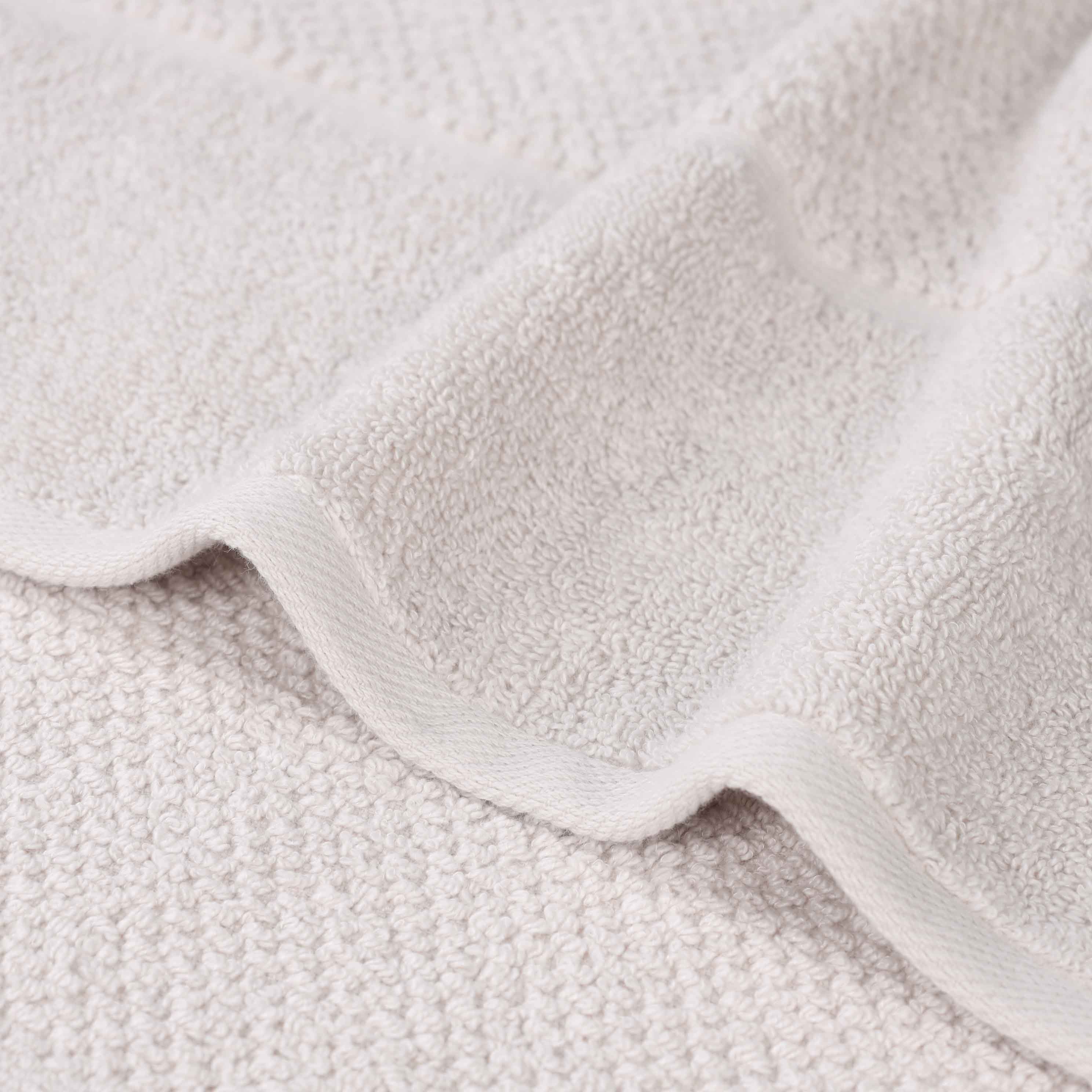 Mile Smart Twist Viscose Cotton Blend Solid 9 Piece Towel Set - Towel Set by Superior Brand