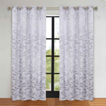 Leaves Room Darkening Grommet Blackout Curtain Panels, Set of 2 - Blackout Curtains by Superior