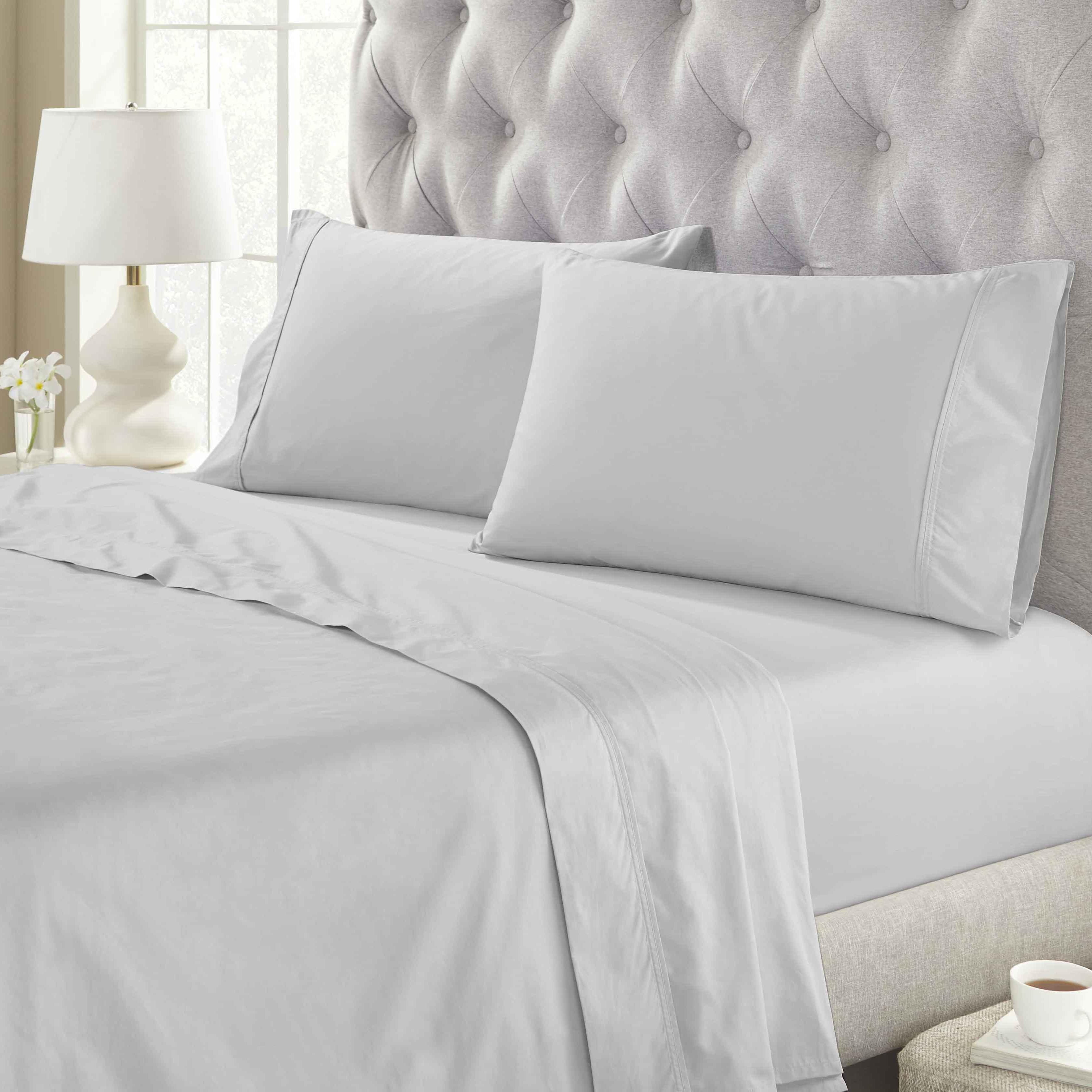 Gina Organic Cotton 300 Thread Count Percale Deep Pocket Bed Sheet Set - Sheet Set by Superior