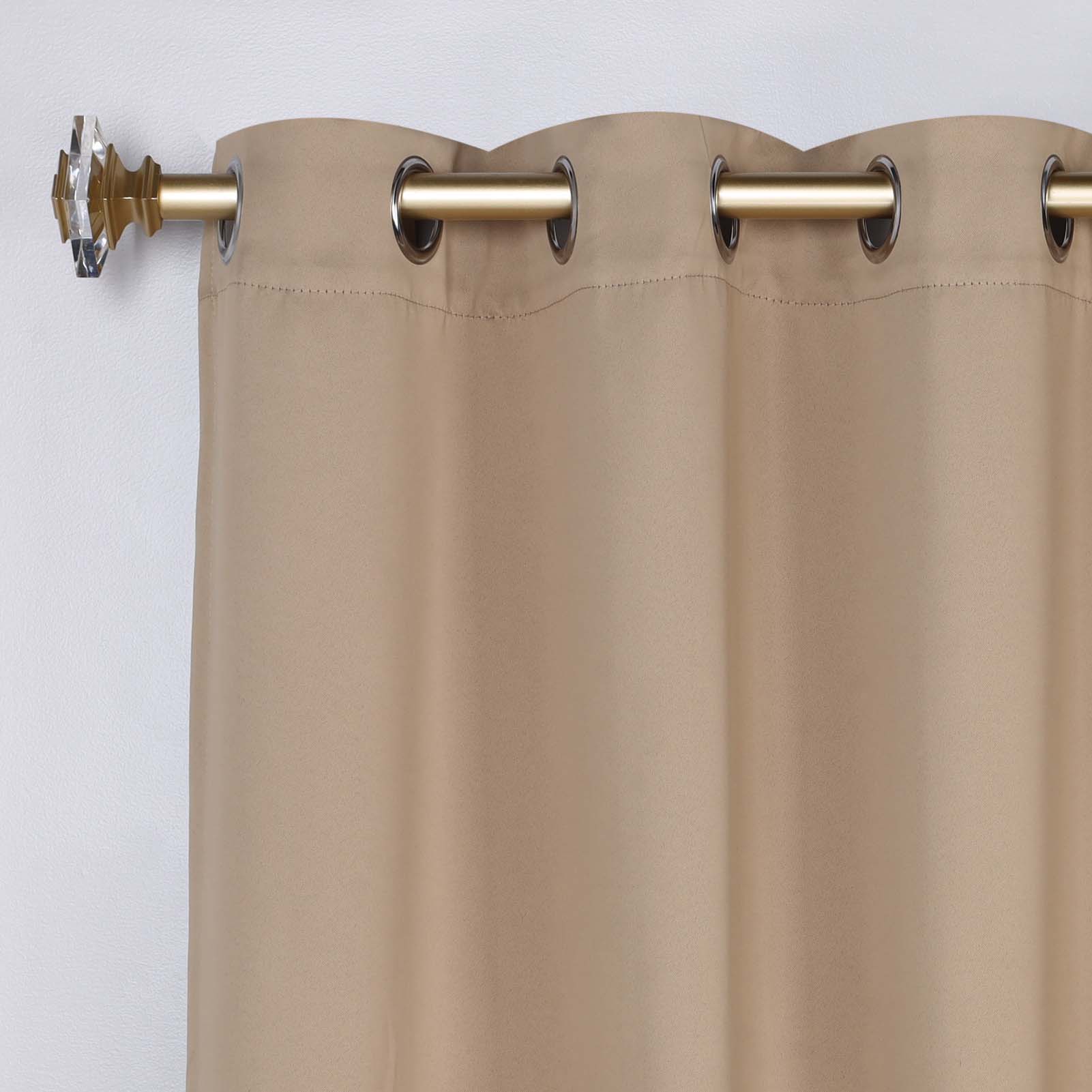 Classic Modern Solid Room Darkening Blackout Curtain Panels, Set of 2 - Blackout Curtains by Superior