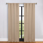 Solid Room Darkening Rod Pocket Blackout Curtain Panels, Set of 2 - Blackout Curtains by Superior