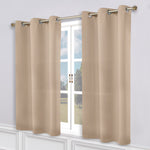 Classic Modern Solid Room Darkening Blackout Curtain Panels, Set of 2 - Blackout Curtains by Superior