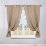 Classic Modern Solid Room Darkening Blackout Curtain Panels, Set of 2 - Blackout Curtains by Superior