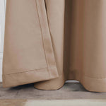 Solid Room Darkening Blackout Curtain Panels, Back Tabs, Set of 2 - Blackout Curtains by Superior