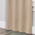 Solid Room Darkening Rod Pocket Blackout Curtain Panels, Set of 2 - Blackout Curtains by Superior