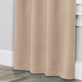Solid Room Darkening Rod Pocket Blackout Curtain Panels, Set of 2 - Blackout Curtains by Superior