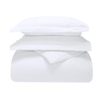 Flannel Cotton Modern Solid Fuzzy Duvet Cover Set With Pillow Shams - Duvet Cover Set by Superior Brand