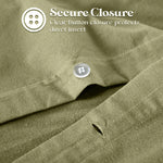 Flannel Cotton Modern Solid Fuzzy Duvet Cover Set With Pillow Shams - Duvet Cover Set by Superior Brand