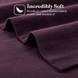 100% Cotton Flannel Solid Deep Pocket Bed Sheet Set - Sheet Set by Superior Brand