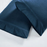 Solid Flannel Cotton Soft Fuzzy Pillowcases, Set of 2 - Pillowcases by Superior Brand