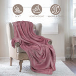 Superior Fleece Plush Medium Weight Fluffy Soft Decorative Throw - Blanket by Superior Brand