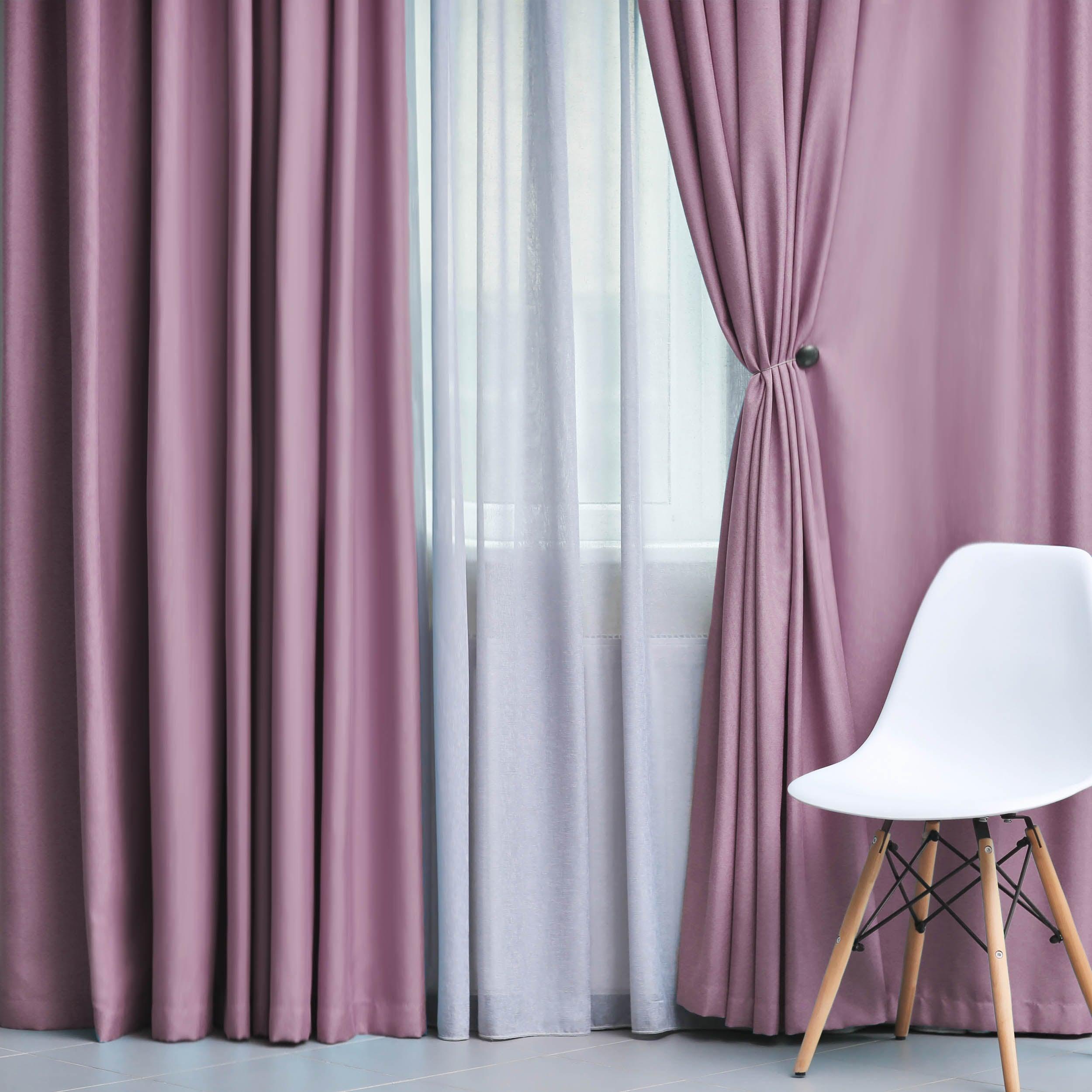Solid Machine Washable Room Darkening Blackout Curtains, Set of 2 - Blackout Curtains by Superior Brand