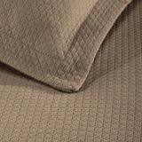 Lightweight Cotton Bedspread Sets 3-Piece Diamond Jacquard Matelassé