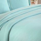 Lightweight Cotton Bedspread Sets 3-Piece Diamond Jacquard Matelassé