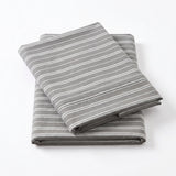 Sophia Cotton Flannel Striped Bed Pillowcases Set of 2
