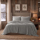 Sophia Cotton Flannel Striped Bed Sheet Set
