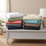 Lightweight Cotton Bedspread Sets 3-Piece Diamond Jacquard Matelassé