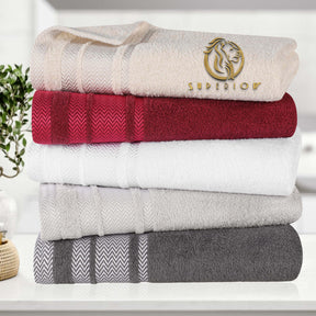 Hays Cotton Medium Weight Ultra-Soft Bath Towel Set of 3