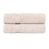 Heritage Egyptian Cotton Plush Absorbent Luxury Bath Towel Set of 2 - Bath Towel by Superior