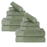 Rayon from Bamboo Eco-Friendly Fluffy Soft Solid - Green
