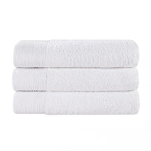 Rayon from Bamboo Eco-Friendly Fluffy Soft Solid Bath Towel - White