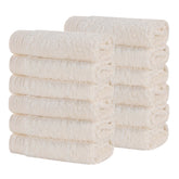 Rayon from Bamboo Eco-Friendly Solid Face Towel Washcloth - Ivory