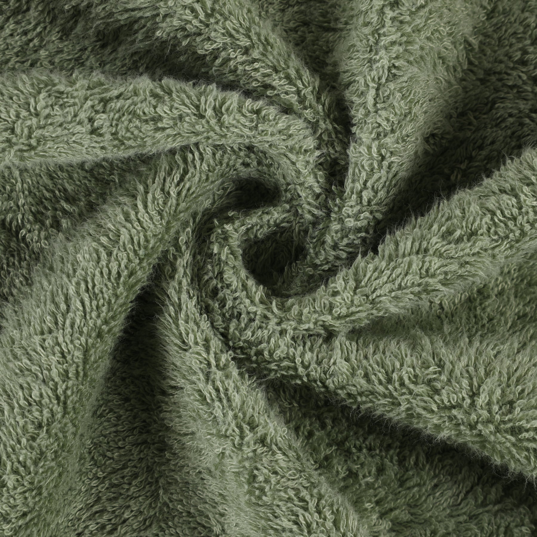 Rayon from Bamboo Eco-Friendly Fluffy Soft Solid Bath Towel - Green