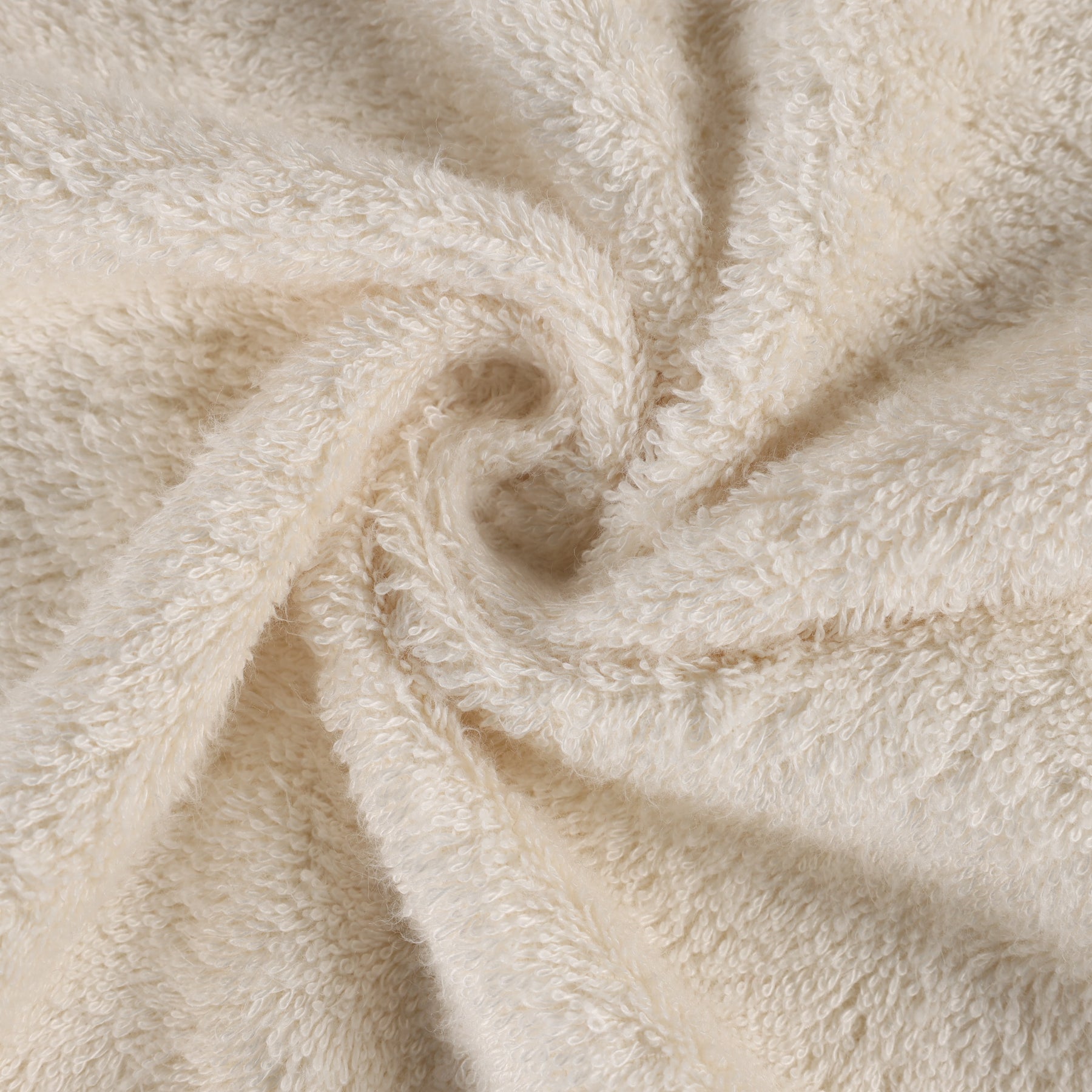 Rayon from Bamboo Eco-Friendly Fluffy Soft Solid Bath Sheet - Ivory