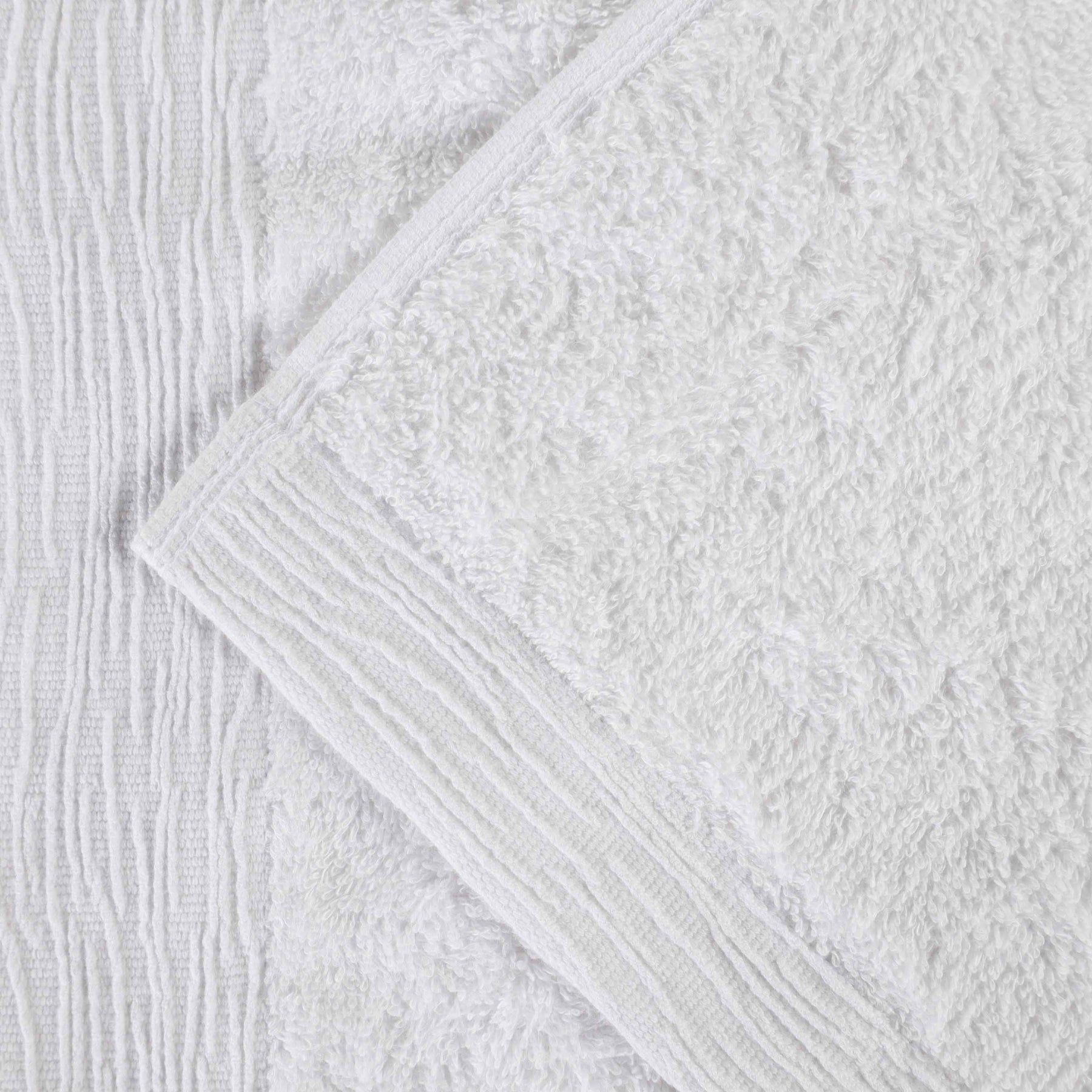 Rayon from Bamboo Eco-Friendly Fluffy Soft Solid - White