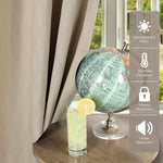 Zuri Textured Waves Room Darkening Blackout Curtains, Set of 2 - Blackout Curtains by Superior