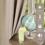 Zuri Textured Waves Room Darkening Blackout Curtains, Set of 2 - Blackout Curtains by Superior