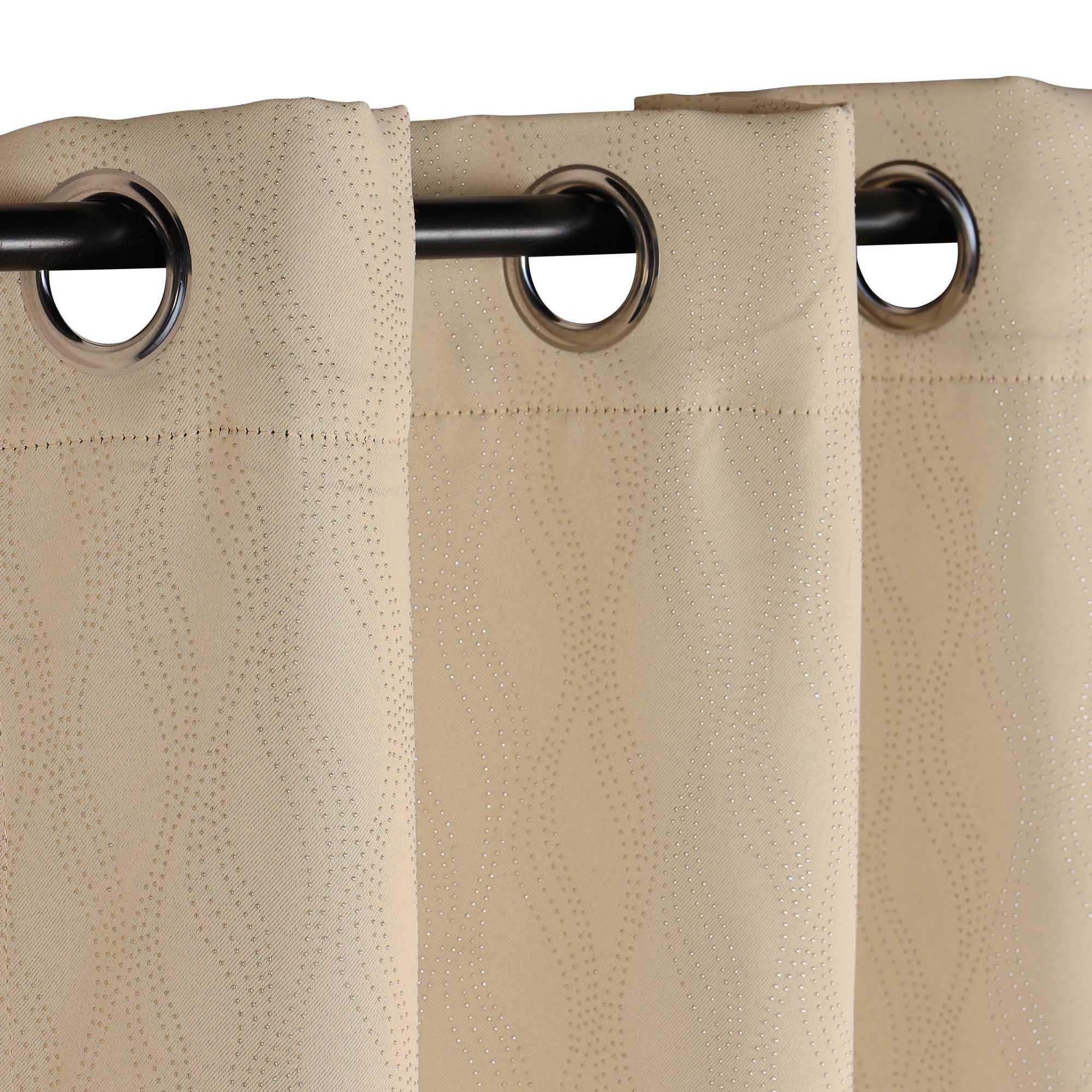 Zuri Textured Waves Room Darkening Blackout Curtains, Set of 2 - Blackout Curtains by Superior