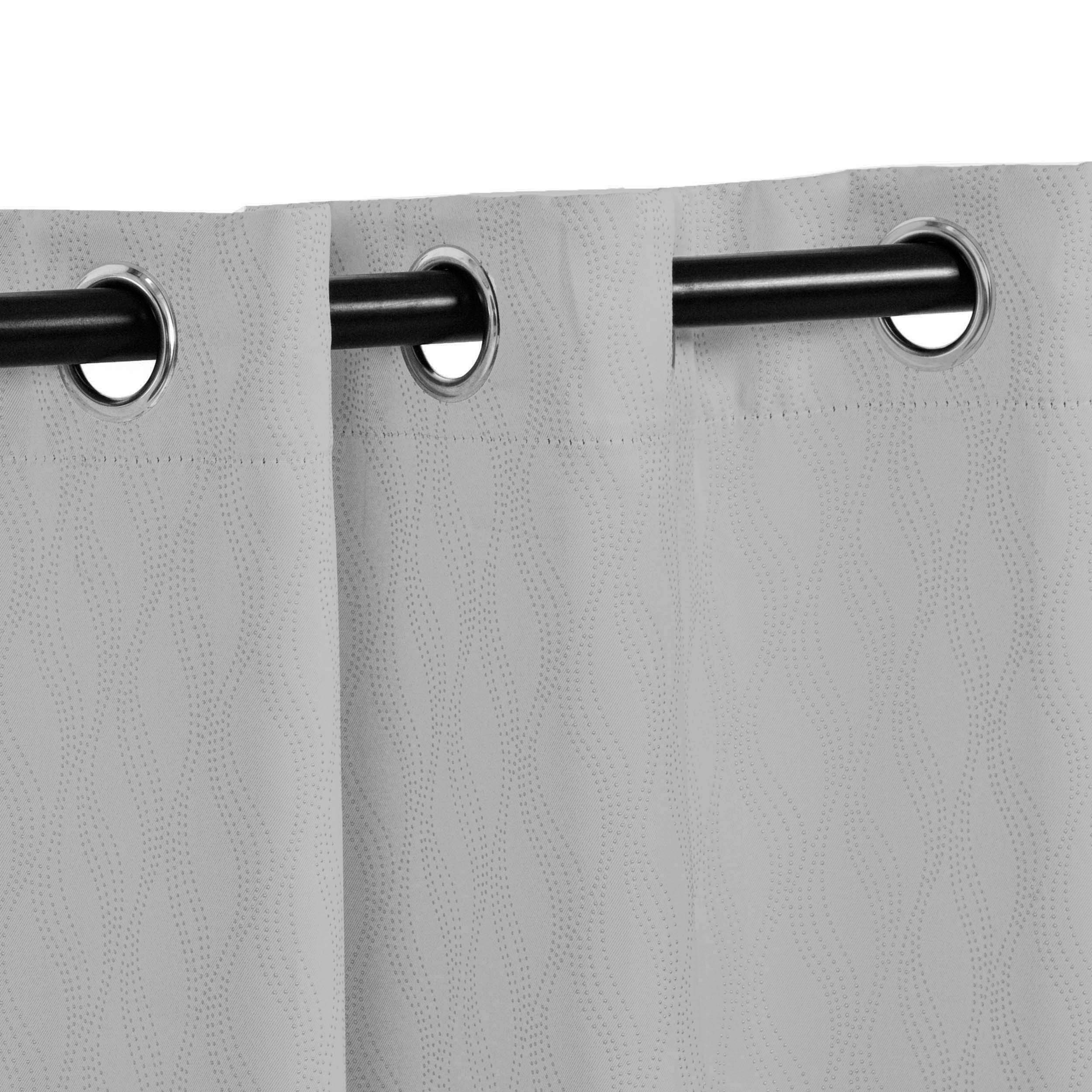 Zuri Textured Waves Room Darkening Blackout Curtains, Set of 2 - Blackout Curtains by Superior