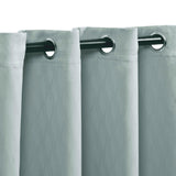 Zuri Textured Waves Room Darkening Blackout Curtains, Set of 2 - Blackout Curtains by Superior