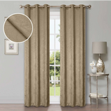 Waverly Geometric Washable Room Darkening Blackout Curtains, Set of 2