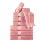 Madison Egyptian Cotton Plush Heavyweight 9 Piece Towel Set - Egyptian Cotton Towel Set by Superior Brand