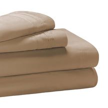 Egyptian Cotton 1000 Thread Count Eco-Friendly Solid Sheet Set - Taupe