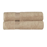 Heritage Egyptian Cotton Plush Absorbent Luxury Bath Towel Set of 2 - Bath Towel by Superior