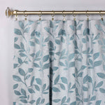 Leaves Room Darkening Back Tabs Blackout Curtain Panels, Set of 2 - Blackout Curtains by Superior