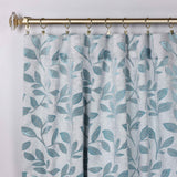 Leaves Room Darkening Back Tabs Blackout Curtain Panels, Set of 2 - Blackout Curtains by Superior