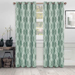 Ribbon Machine Washable Room Darkening Blackout Curtain Set - Blackout Curtains by Superior
