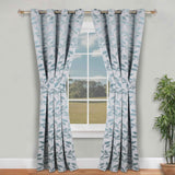 Leaves Room Darkening Washable Blackout Curtain Panels, Set of 2 - Blackout Curtains by Superior