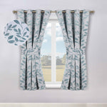 Leaves Room Darkening Washable Blackout Curtain Panels, Set of 2 - Blackout Curtains by Superior