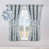 Leaves Room Darkening Washable Blackout Curtain Panels, Set of 2 - Blackout Curtains by Superior