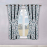 Leaves Room Darkening Washable Blackout Curtain Panels, Set of 2 - Blackout Curtains by Superior