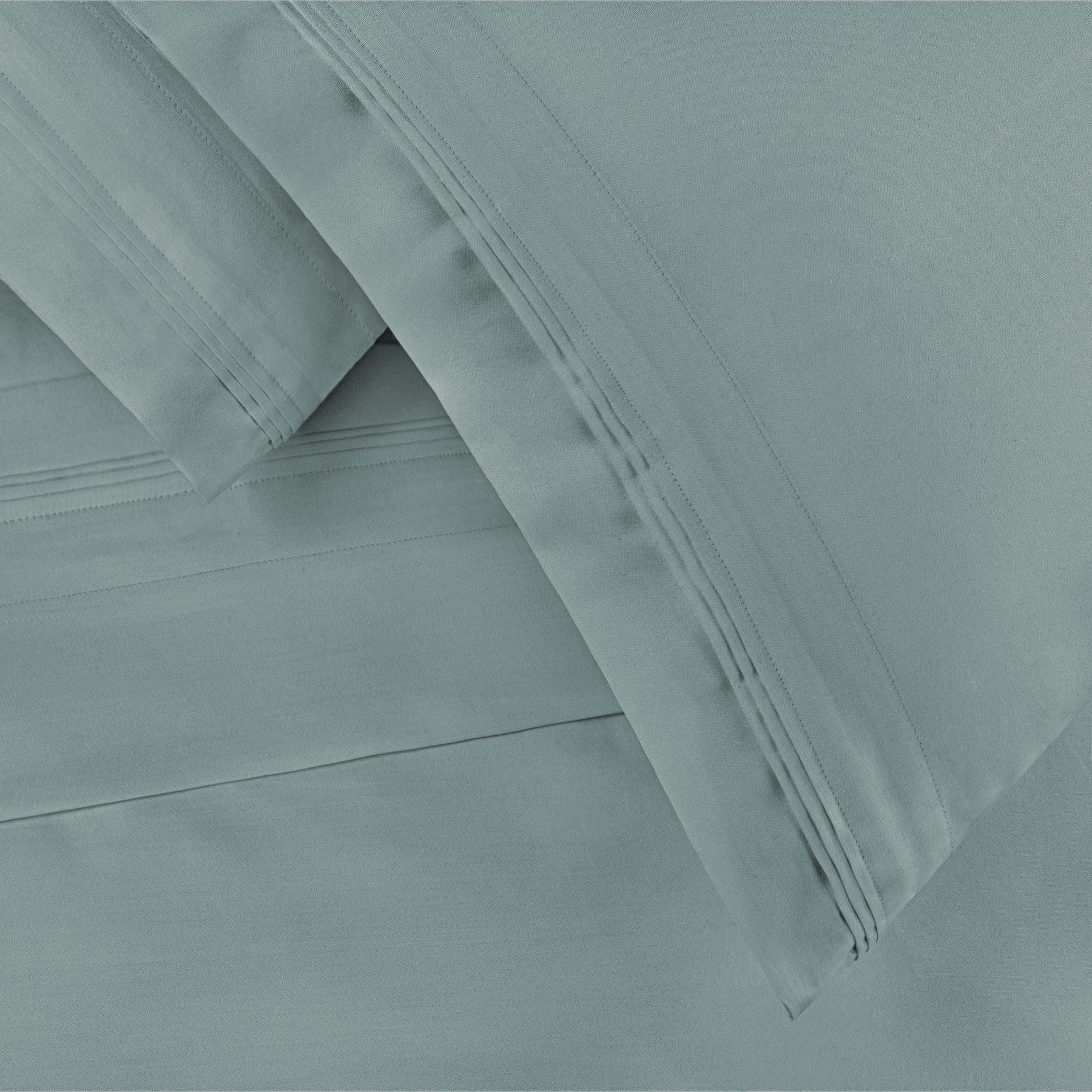 Egyptian Cotton 650 Thread Count Eco-Friendly Solid Sheet Set - Teal