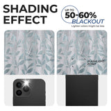 Leaves Room Darkening Washable Blackout Curtain Panels, Set of 2 - Blackout Curtains by Superior
