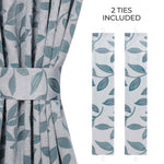 Leaves Room Darkening Washable Blackout Curtain Panels, Set of 2 - Blackout Curtains by Superior
